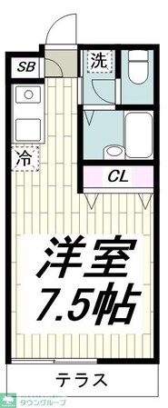 プレシード上倉田の物件間取画像